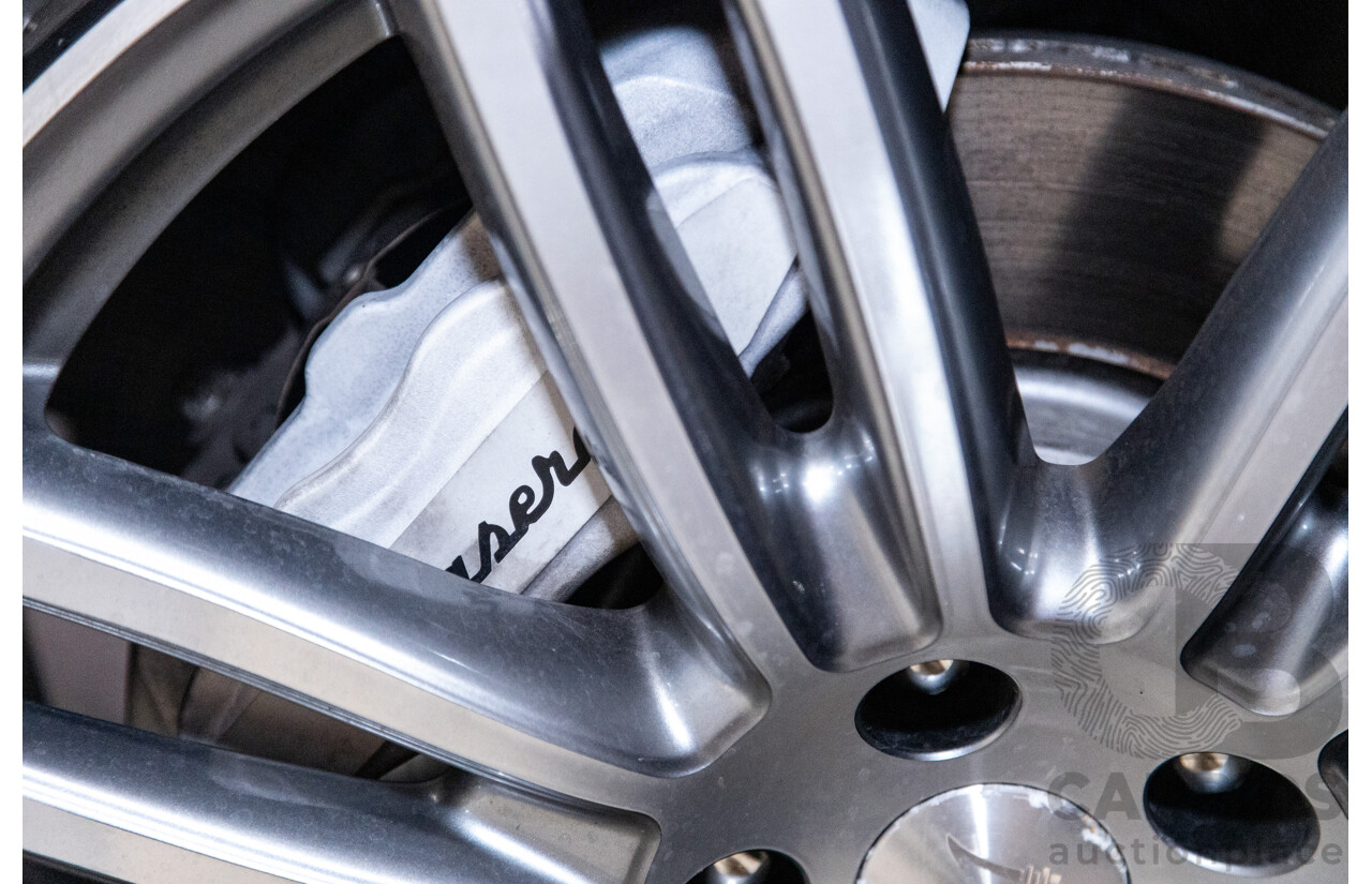 5/2015 Maserati Ghibli D M157 4d Sedan Metallic Black Turbo Diesel V6 3.0L