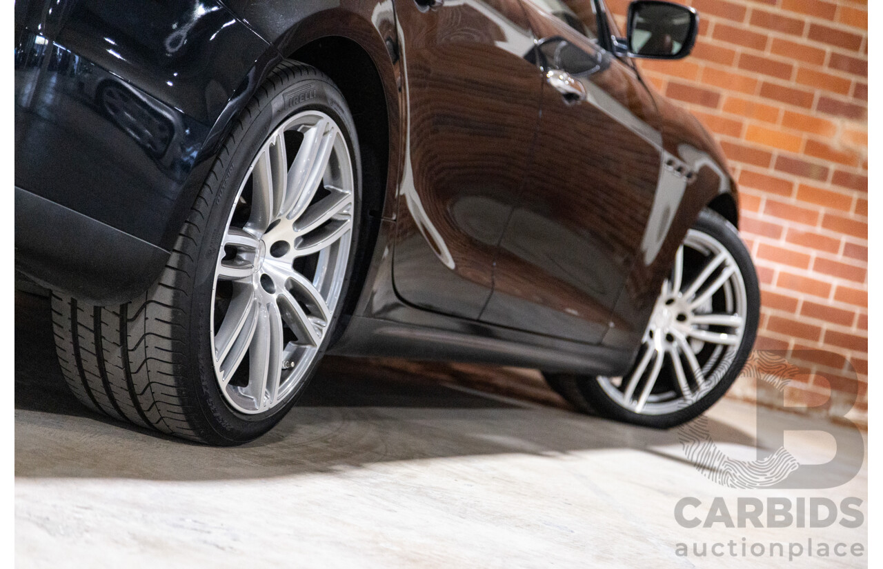 5/2015 Maserati Ghibli D M157 4d Sedan Metallic Black Turbo Diesel V6 3.0L