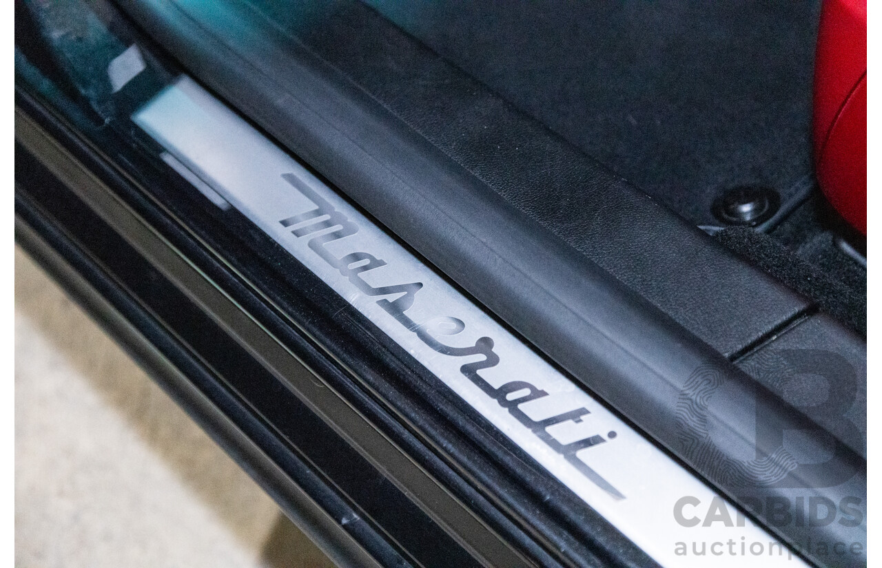 5/2015 Maserati Ghibli D M157 4d Sedan Metallic Black Turbo Diesel V6 3.0L