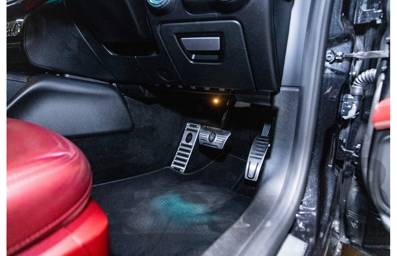 5/2015 Maserati Ghibli D M157 4d Sedan Metallic Black Turbo Diesel V6 3.0L