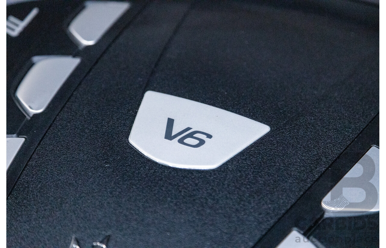 5/2015 Maserati Ghibli D M157 4d Sedan Metallic Black Turbo Diesel V6 3.0L