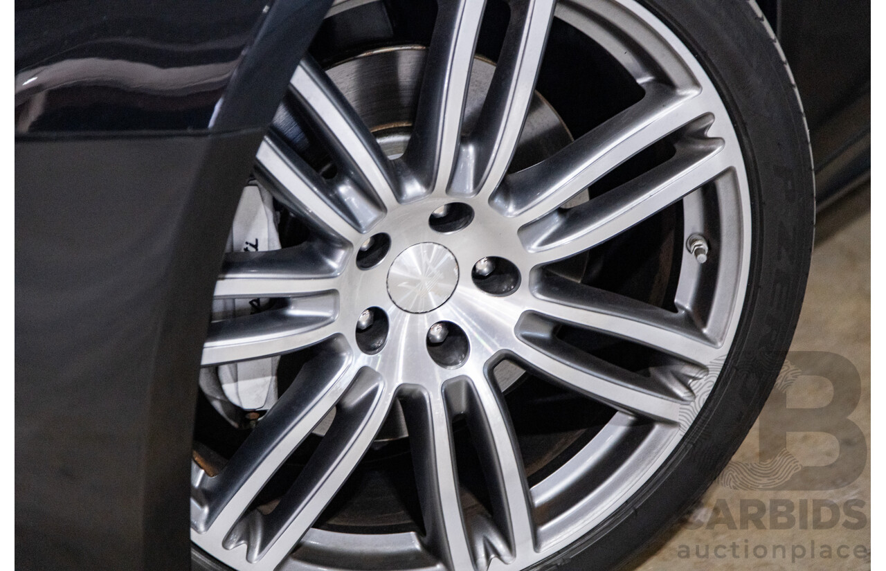 5/2015 Maserati Ghibli D M157 4d Sedan Metallic Black Turbo Diesel V6 3.0L