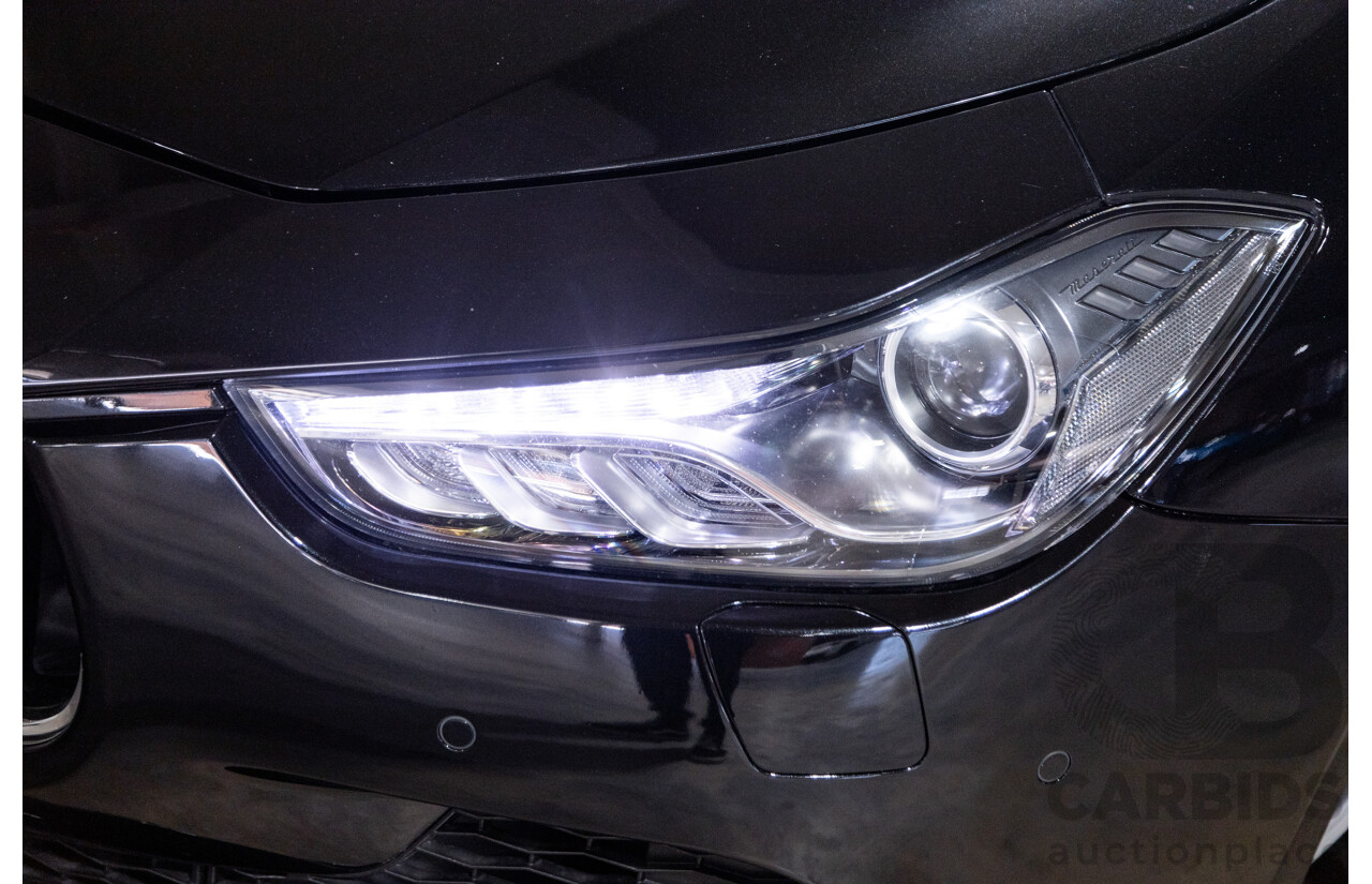 5/2015 Maserati Ghibli D M157 4d Sedan Metallic Black Turbo Diesel V6 3.0L