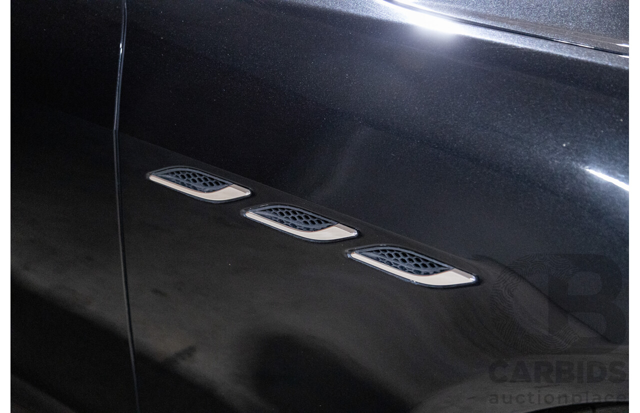 5/2015 Maserati Ghibli D M157 4d Sedan Metallic Black Turbo Diesel V6 3.0L