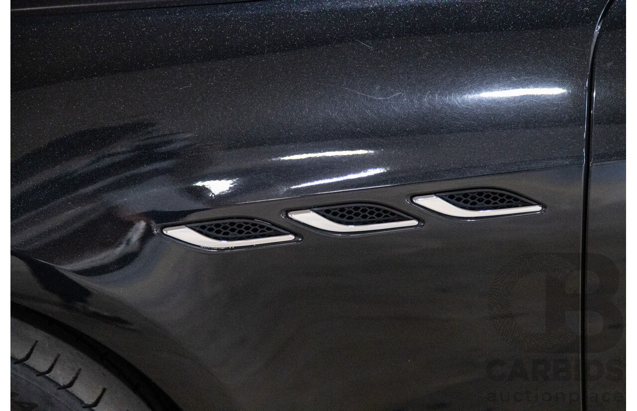 5/2015 Maserati Ghibli D M157 4d Sedan Metallic Black Turbo Diesel V6 3.0L