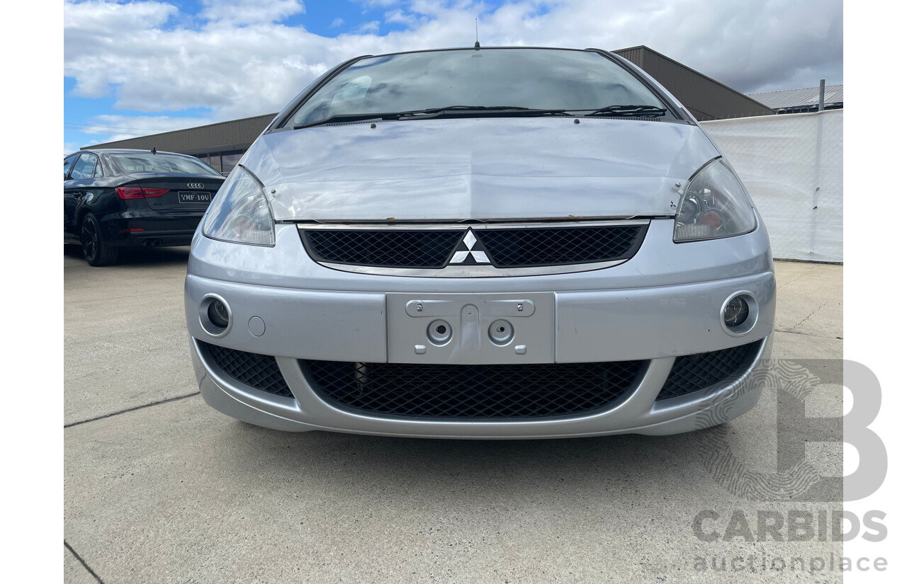 08/2007 Mitsubishi Colt VR-X FWD RG MY06 UPGRADE 5D Hatchback Silver 1.5L