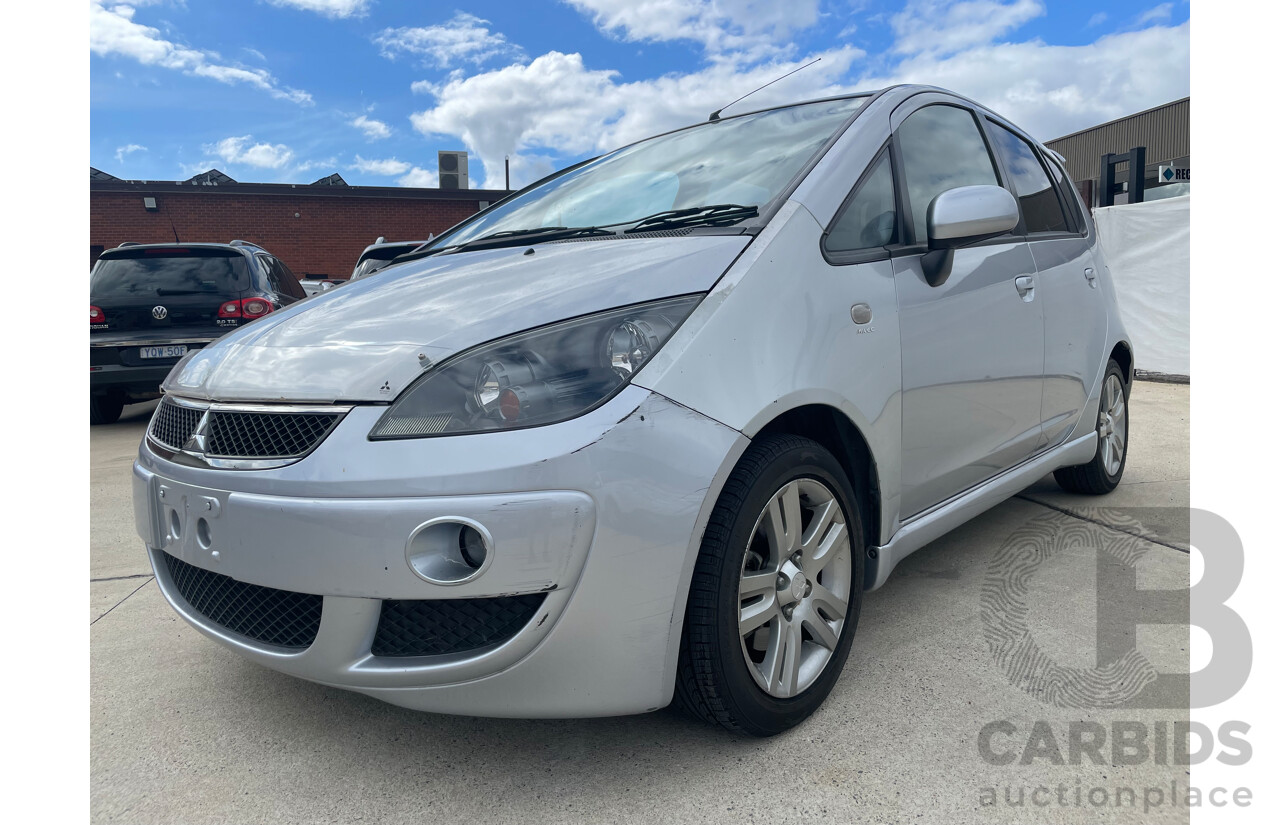 08/2007 Mitsubishi Colt VR-X FWD RG MY06 UPGRADE 5D Hatchback Silver 1.5L