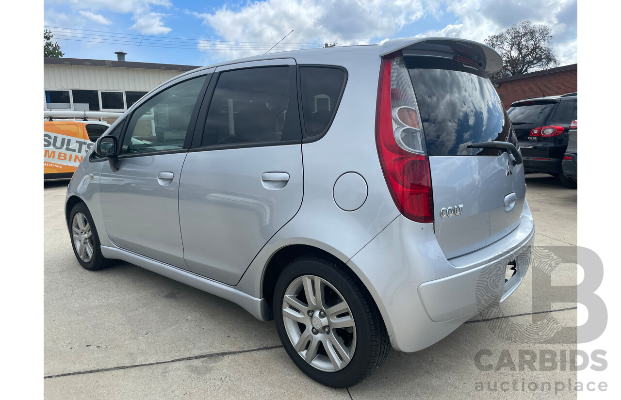 08/2007 Mitsubishi Colt VR-X FWD RG MY06 UPGRADE 5D Hatchback Silver 1.5L