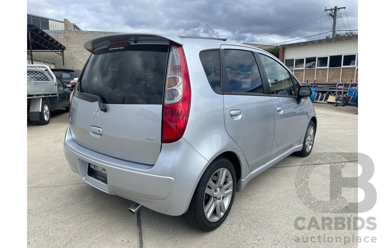 08/2007 Mitsubishi Colt VR-X FWD RG MY06 UPGRADE 5D Hatchback Silver 1.5L