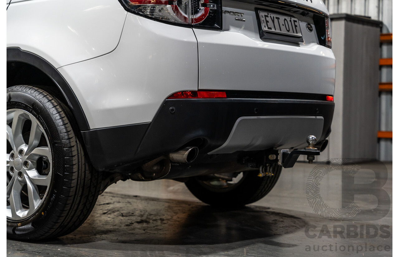 1/2018 Land Rover Discovery Sport TD4 HSE (AWD) MY18 4d Wagon Fuji White Turbo Diesel 2L