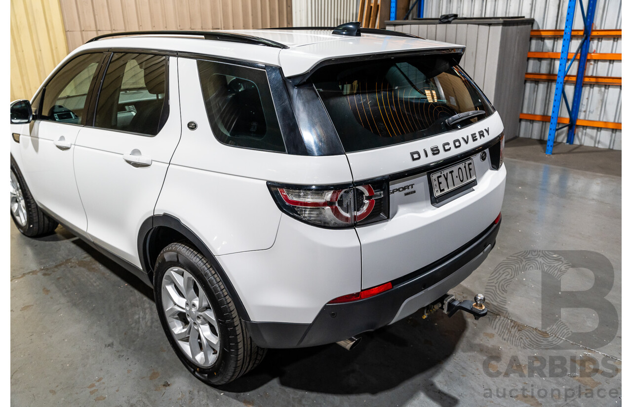 1/2018 Land Rover Discovery Sport TD4 HSE (AWD) MY18 4d Wagon Fuji White Turbo Diesel 2L