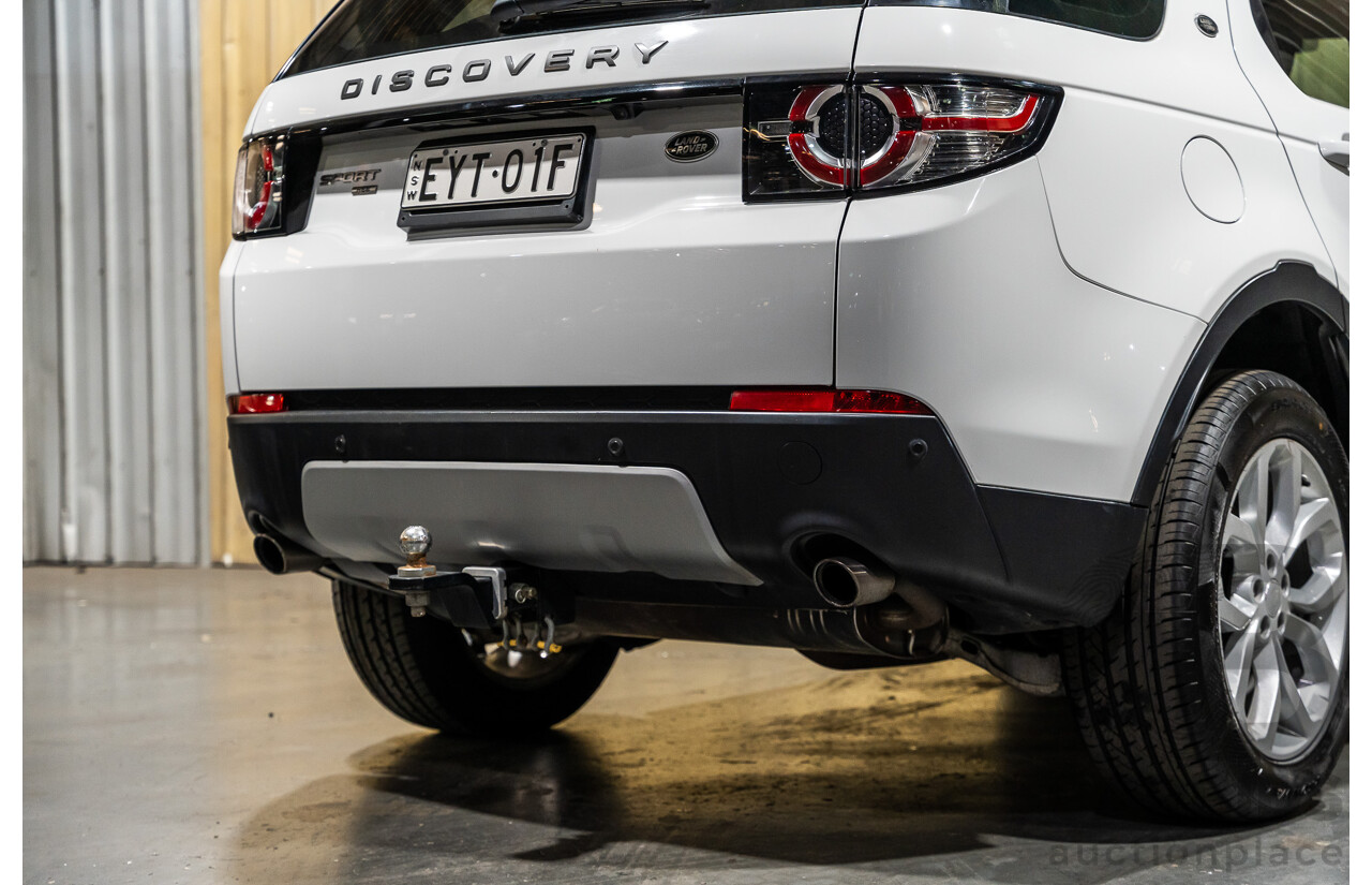 1/2018 Land Rover Discovery Sport TD4 HSE (AWD) MY18 4d Wagon Fuji White Turbo Diesel 2L