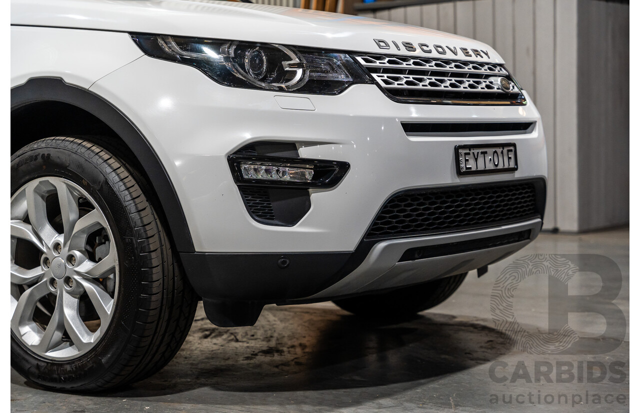 1/2018 Land Rover Discovery Sport TD4 HSE (AWD) MY18 4d Wagon Fuji White Turbo Diesel 2L