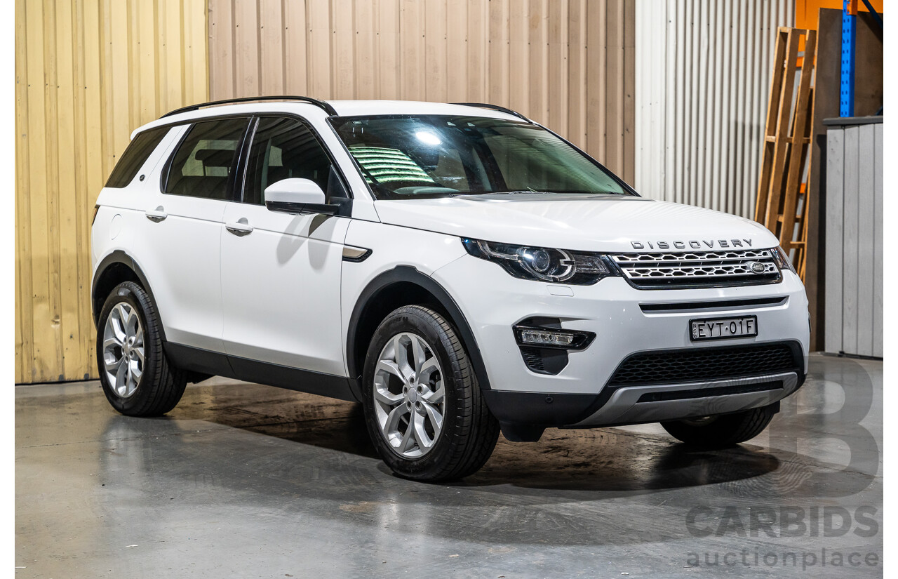 1/2018 Land Rover Discovery Sport TD4 HSE (AWD) MY18 4d Wagon Fuji White Turbo Diesel 2L