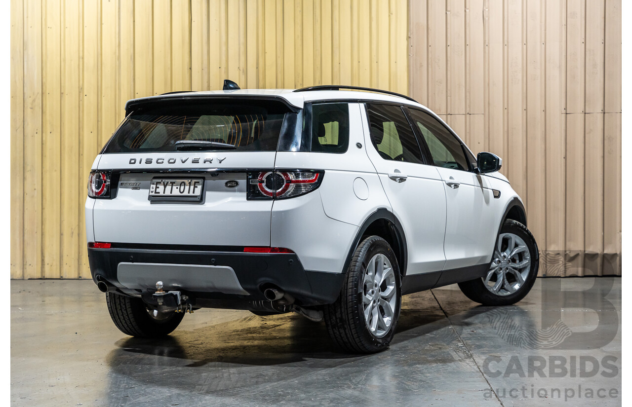 1/2018 Land Rover Discovery Sport TD4 HSE (AWD) MY18 4d Wagon Fuji White Turbo Diesel 2L
