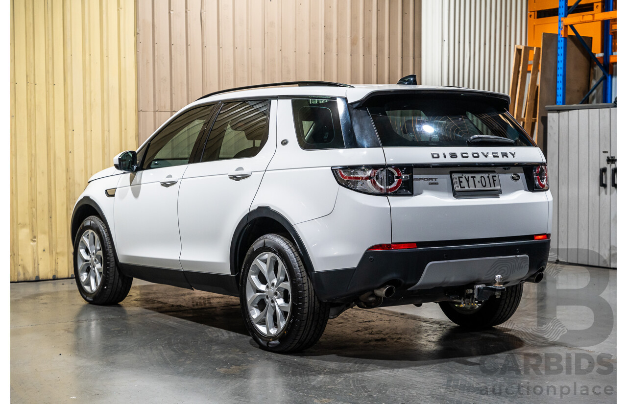 1/2018 Land Rover Discovery Sport TD4 HSE (AWD) MY18 4d Wagon Fuji White Turbo Diesel 2L