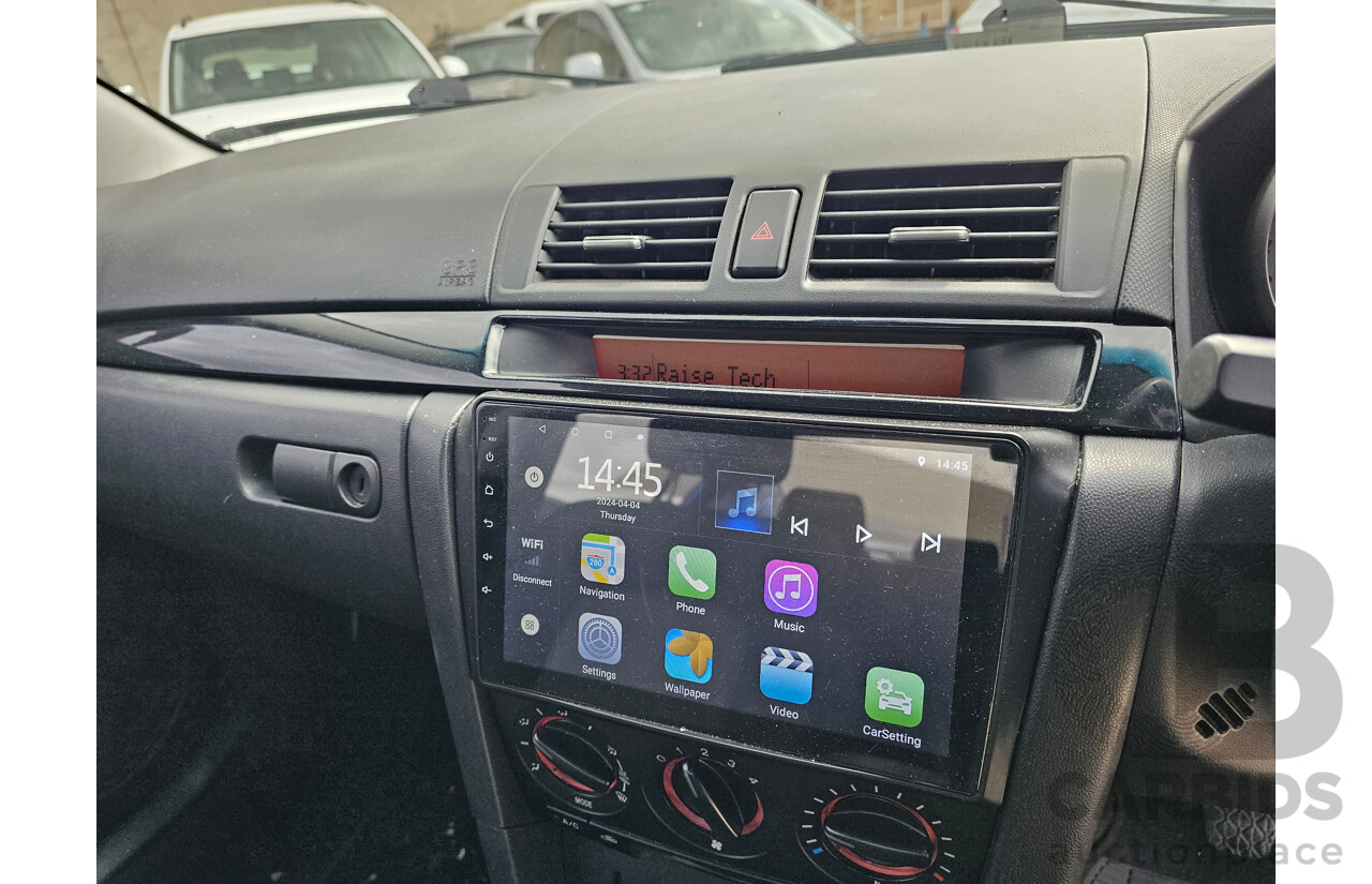 1/2008 Mazda Mazda3 MAXX Sport BK MY08 4d Sedan Blue 2.0L