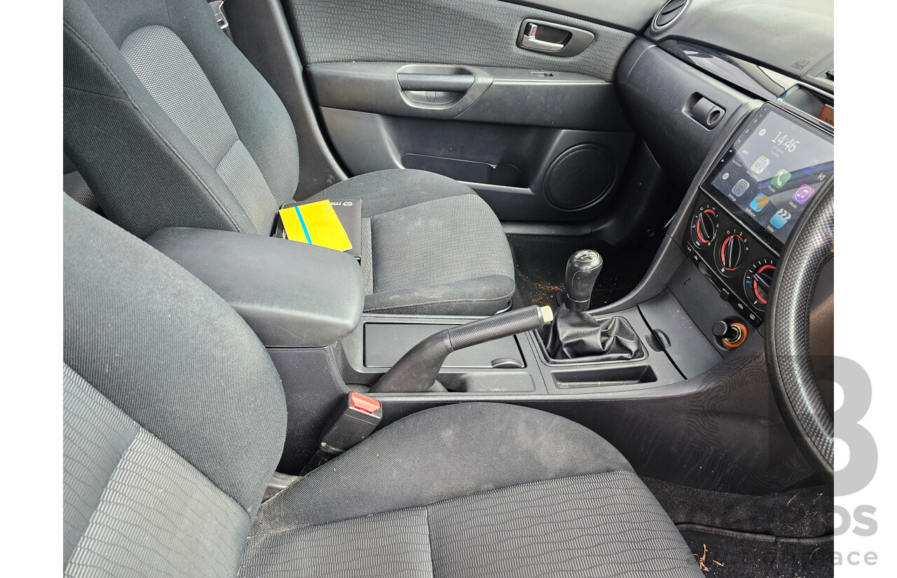 1/2008 Mazda Mazda3 MAXX Sport BK MY08 4d Sedan Blue 2.0L