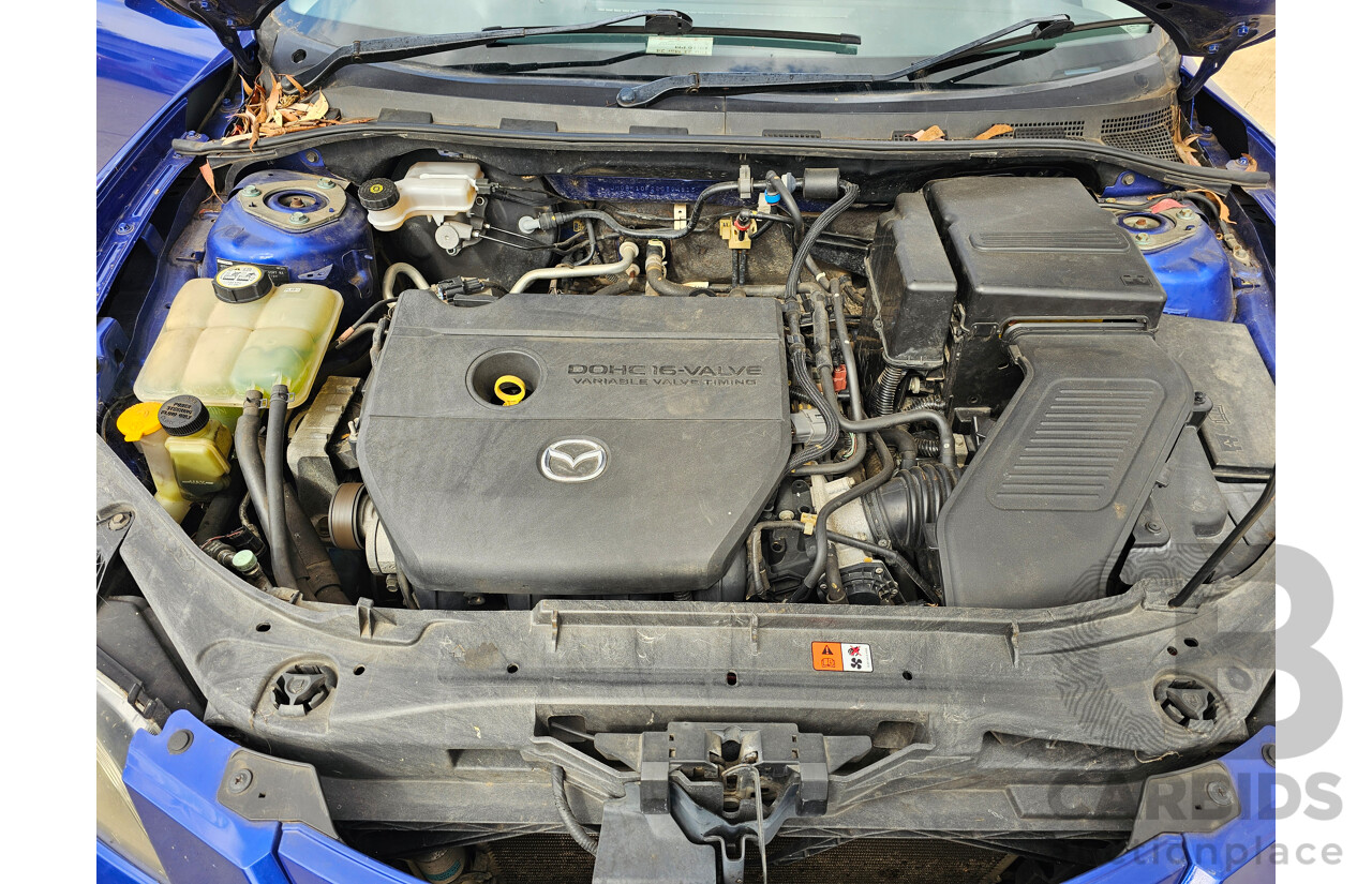 1/2008 Mazda Mazda3 MAXX Sport BK MY08 4d Sedan Blue 2.0L