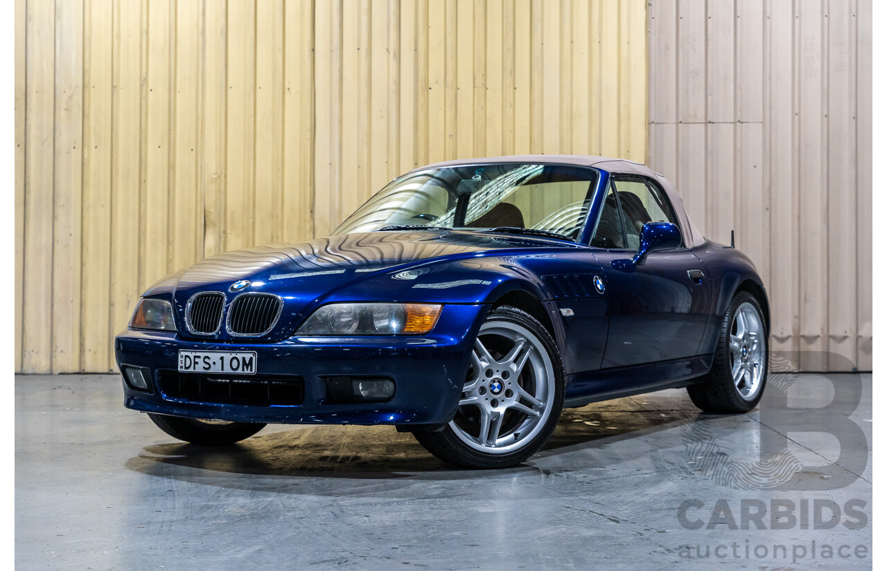 4/1997 BMW Z3 E36-7 2d Roadster Montreal Blue Metallic 1.9L