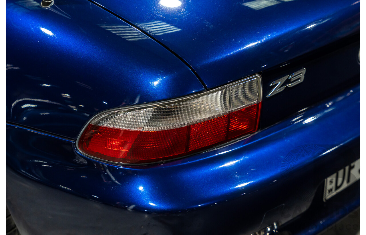 4/1997 BMW Z3 E36-7 2d Roadster Montreal Blue Metallic 1.9L