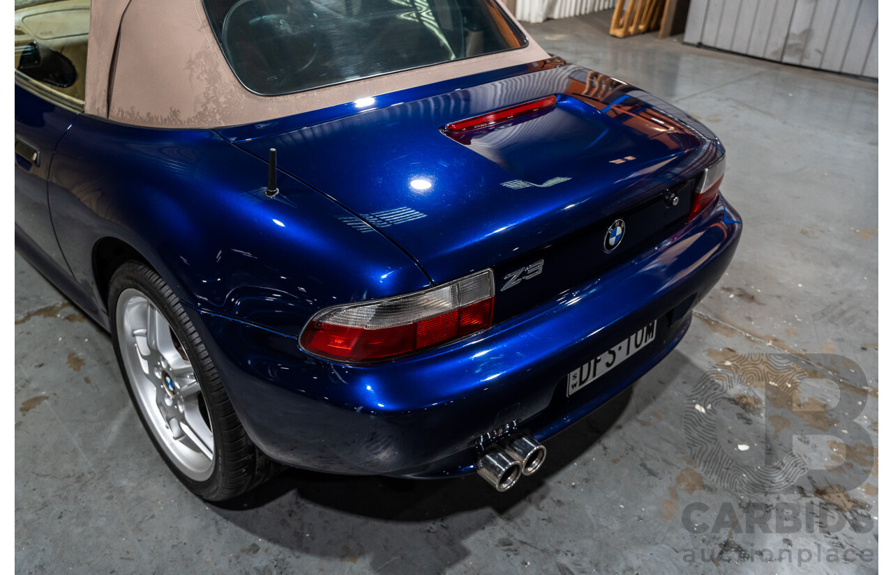 4/1997 BMW Z3 E36-7 2d Roadster Montreal Blue Metallic 1.9L