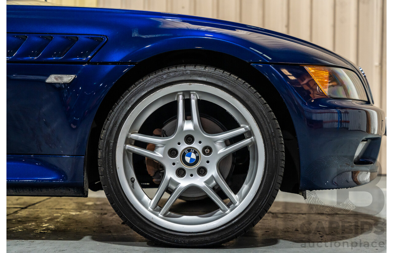 4/1997 BMW Z3 E36-7 2d Roadster Montreal Blue Metallic 1.9L