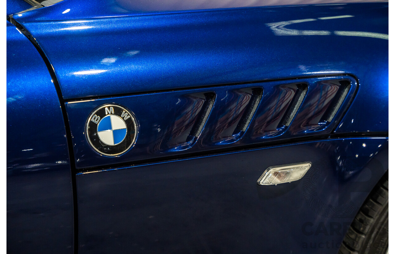 4/1997 BMW Z3 E36-7 2d Roadster Montreal Blue Metallic 1.9L