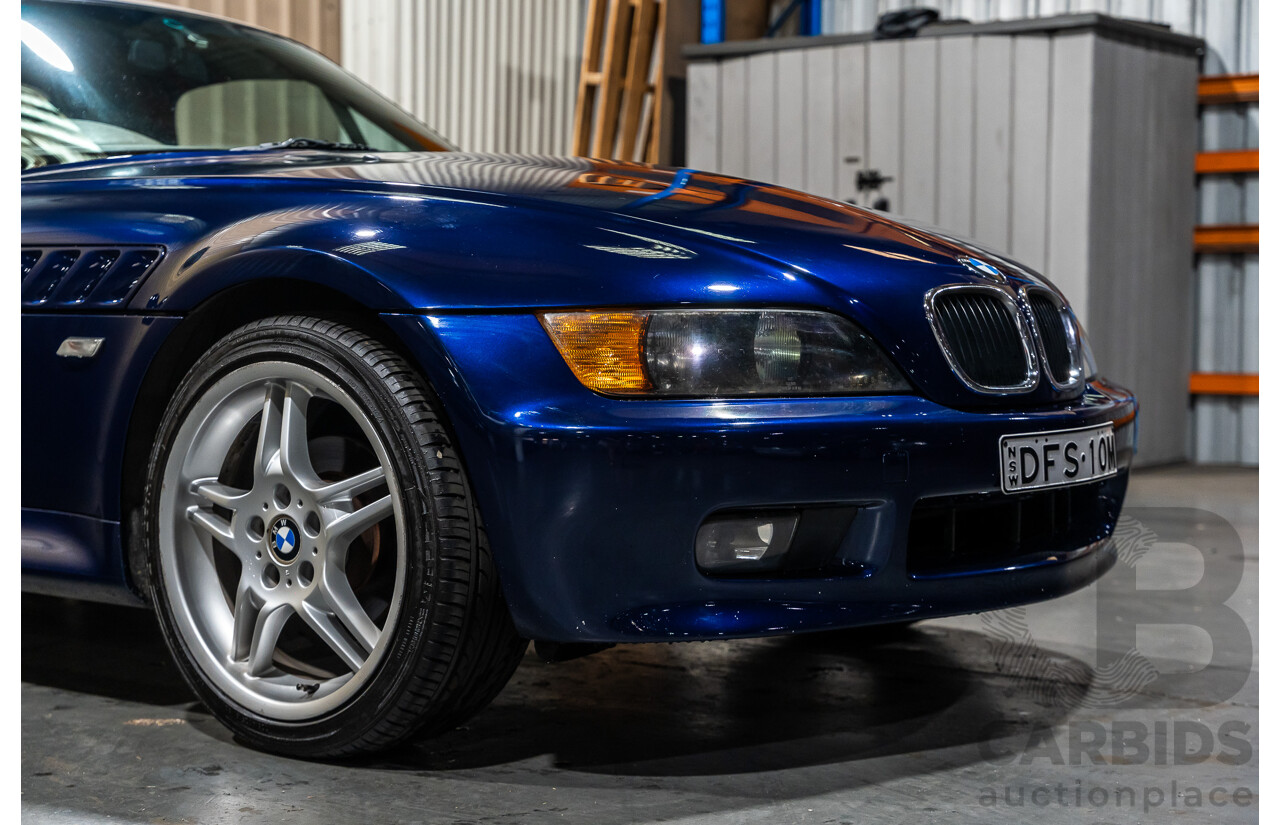 4/1997 BMW Z3 E36-7 2d Roadster Montreal Blue Metallic 1.9L