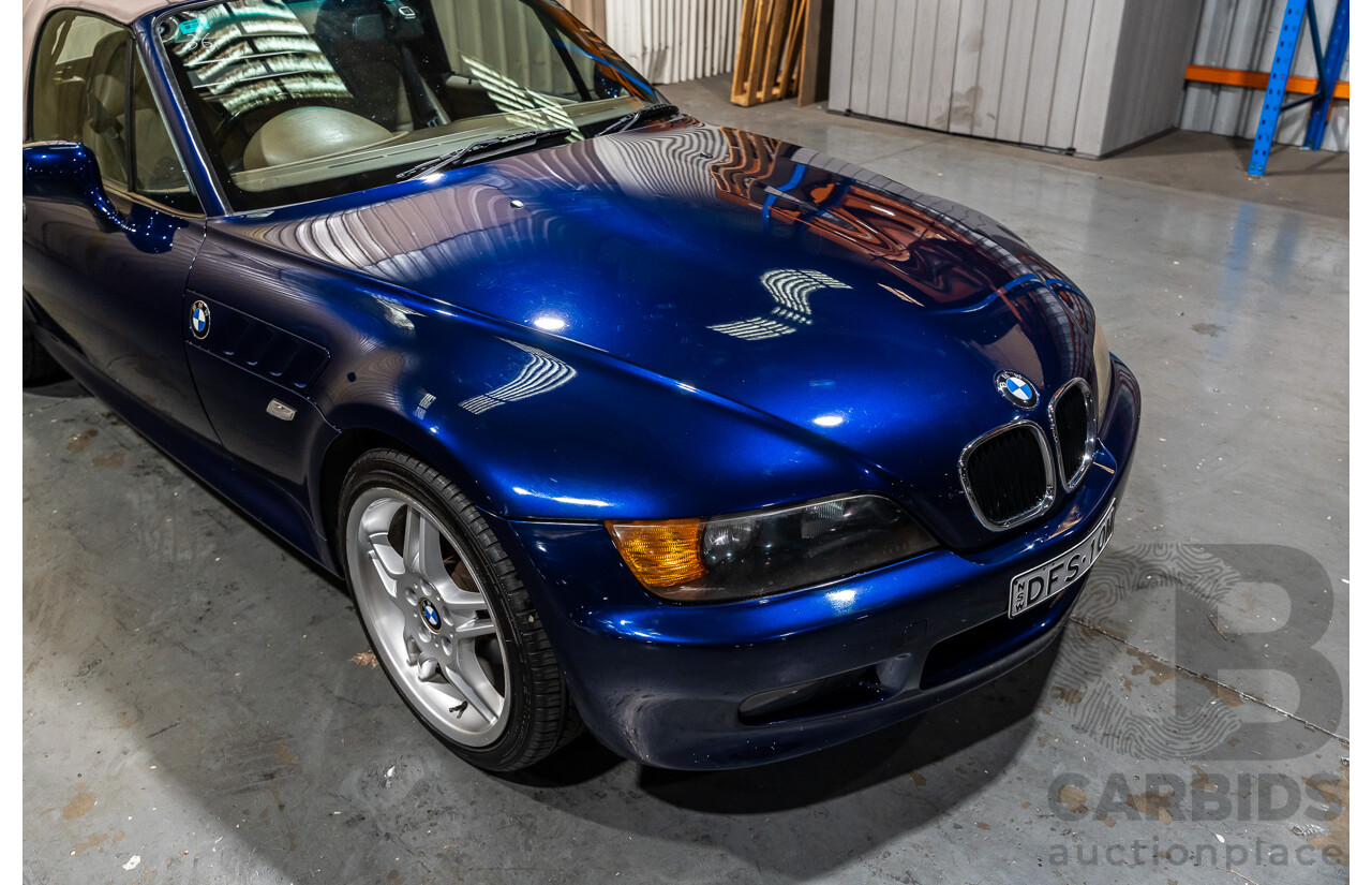 4/1997 BMW Z3 E36-7 2d Roadster Montreal Blue Metallic 1.9L