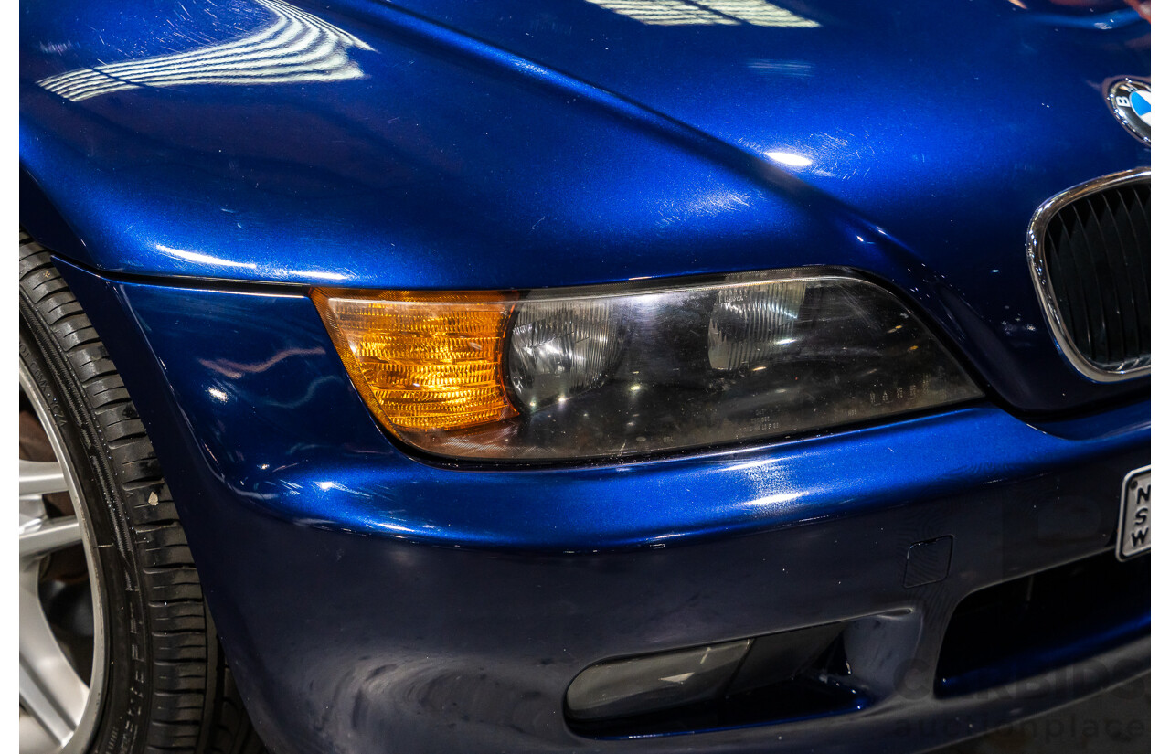 4/1997 BMW Z3 E36-7 2d Roadster Montreal Blue Metallic 1.9L