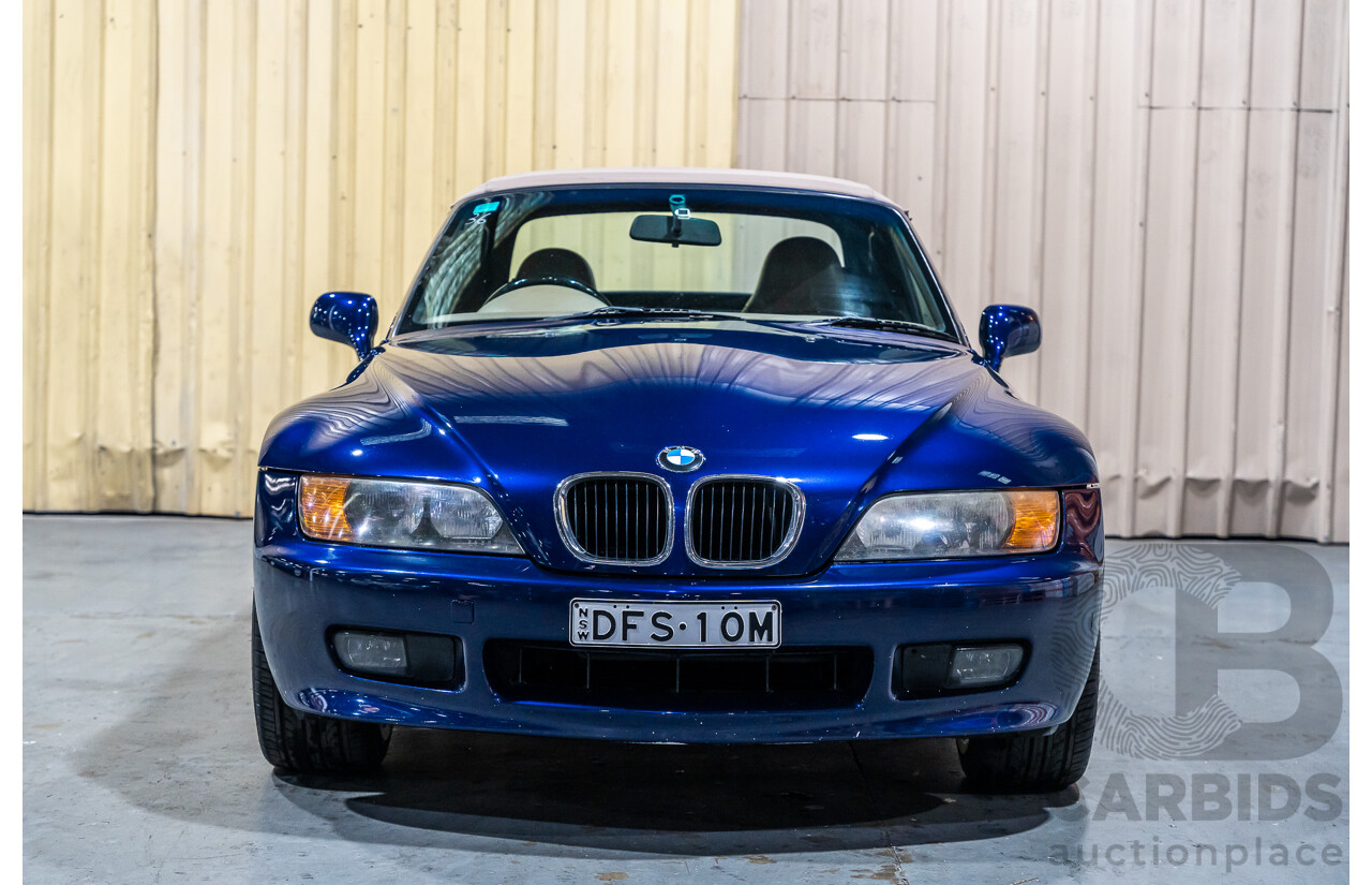 4/1997 BMW Z3 E36-7 2d Roadster Montreal Blue Metallic 1.9L