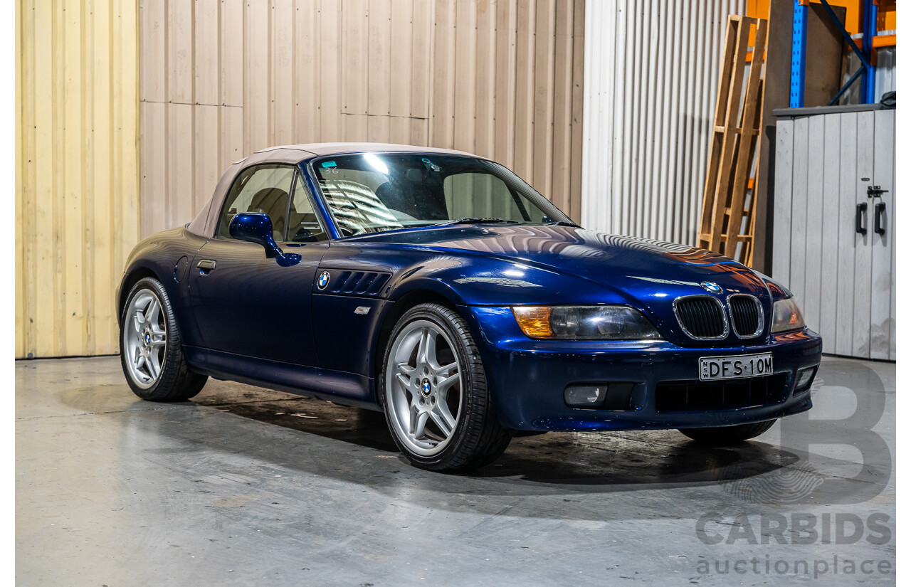 4/1997 BMW Z3 E36-7 2d Roadster Montreal Blue Metallic 1.9L