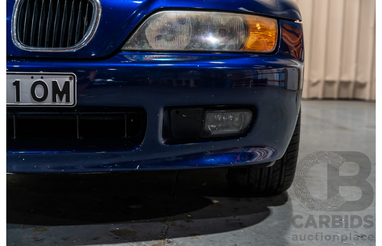 4/1997 BMW Z3 E36-7 2d Roadster Montreal Blue Metallic 1.9L