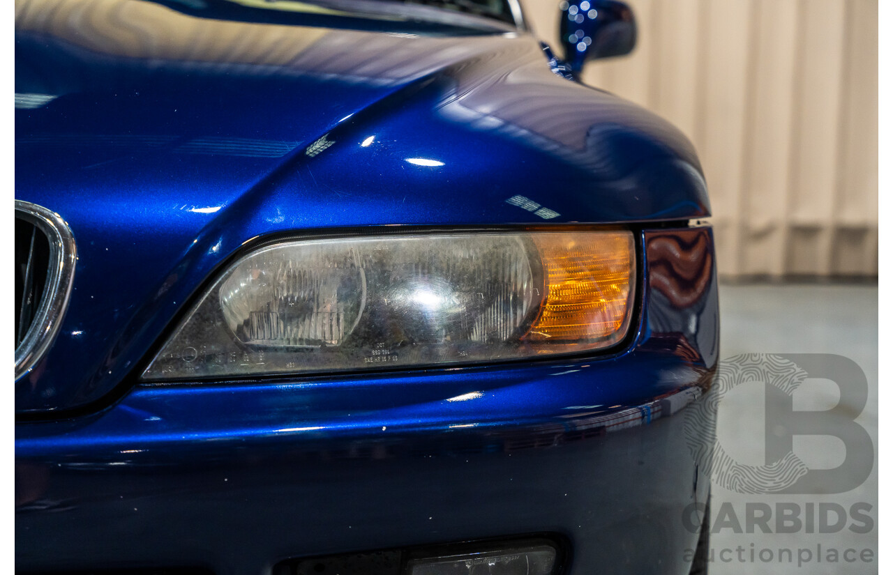 4/1997 BMW Z3 E36-7 2d Roadster Montreal Blue Metallic 1.9L