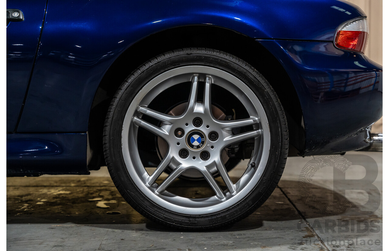 4/1997 BMW Z3 E36-7 2d Roadster Montreal Blue Metallic 1.9L