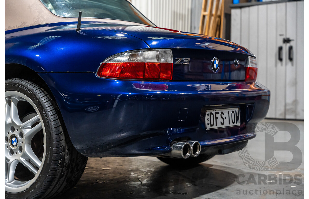 4/1997 BMW Z3 E36-7 2d Roadster Montreal Blue Metallic 1.9L