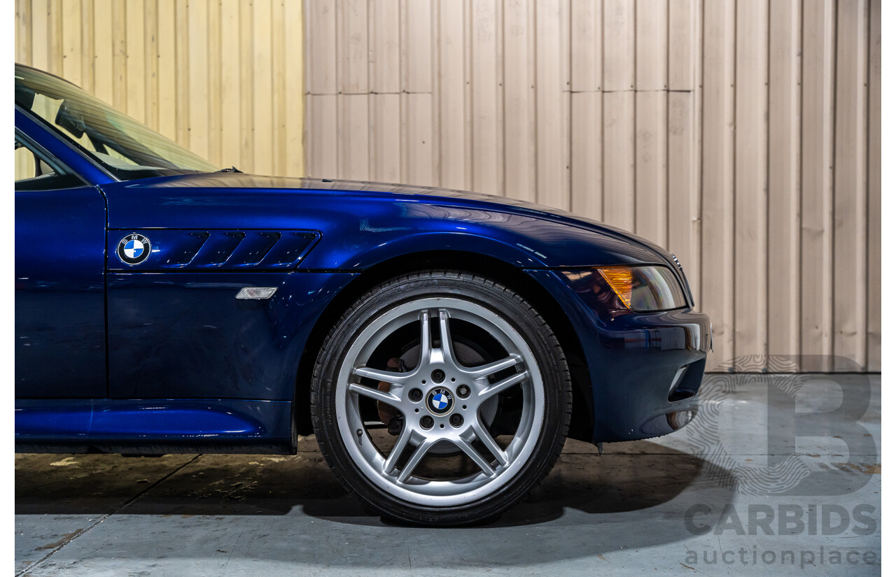 4/1997 BMW Z3 E36-7 2d Roadster Montreal Blue Metallic 1.9L