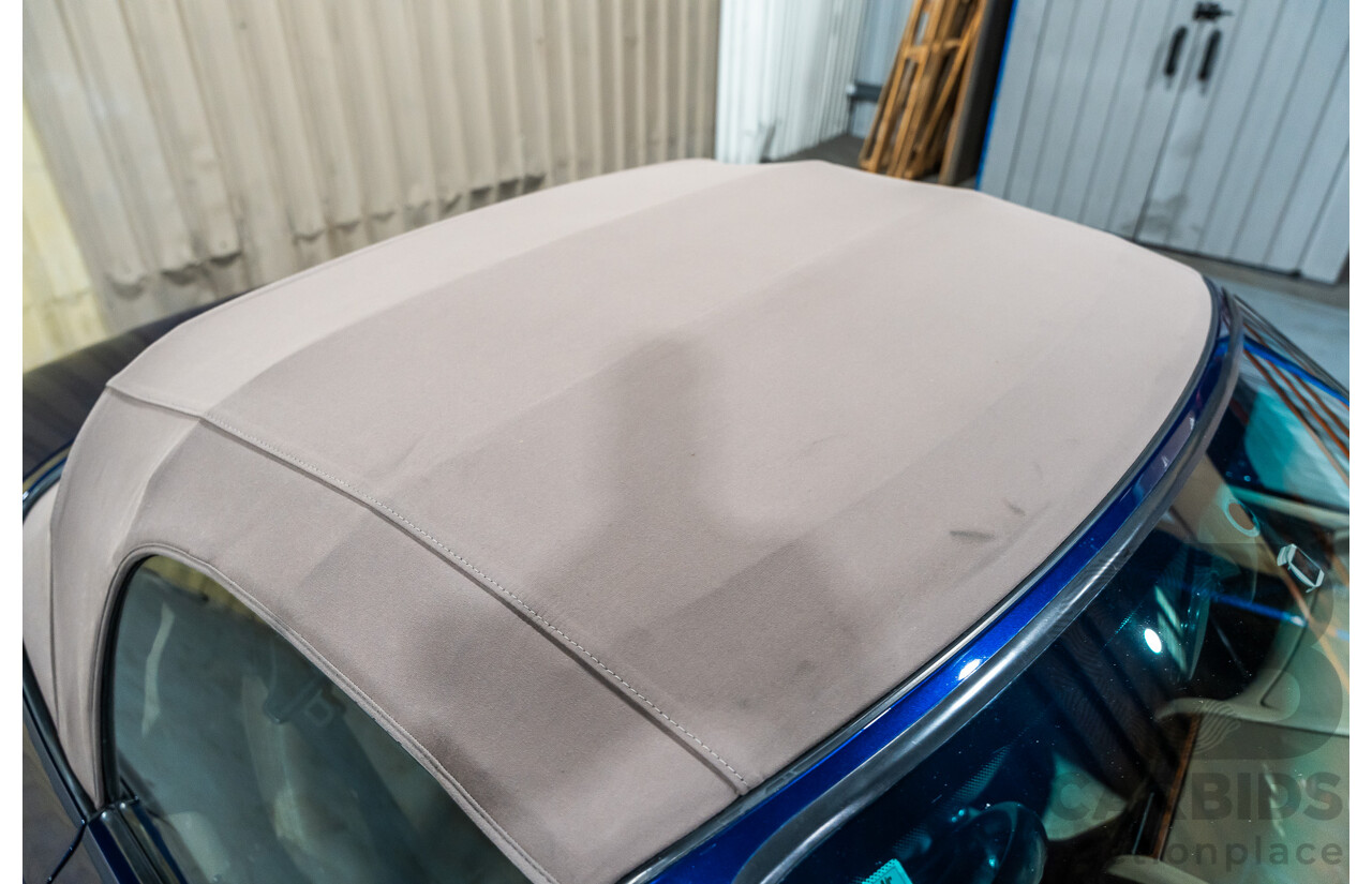 4/1997 BMW Z3 E36-7 2d Roadster Montreal Blue Metallic 1.9L