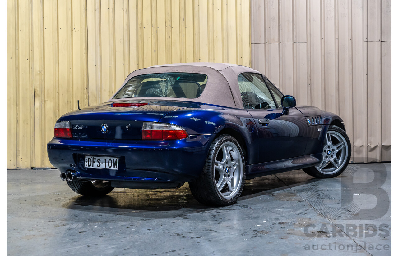4/1997 BMW Z3 E36-7 2d Roadster Montreal Blue Metallic 1.9L