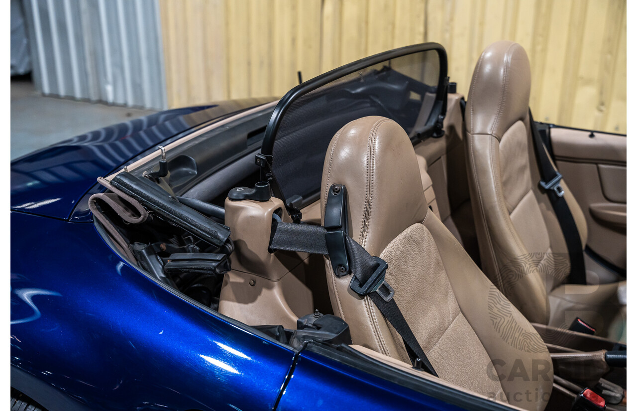 4/1997 BMW Z3 E36-7 2d Roadster Montreal Blue Metallic 1.9L