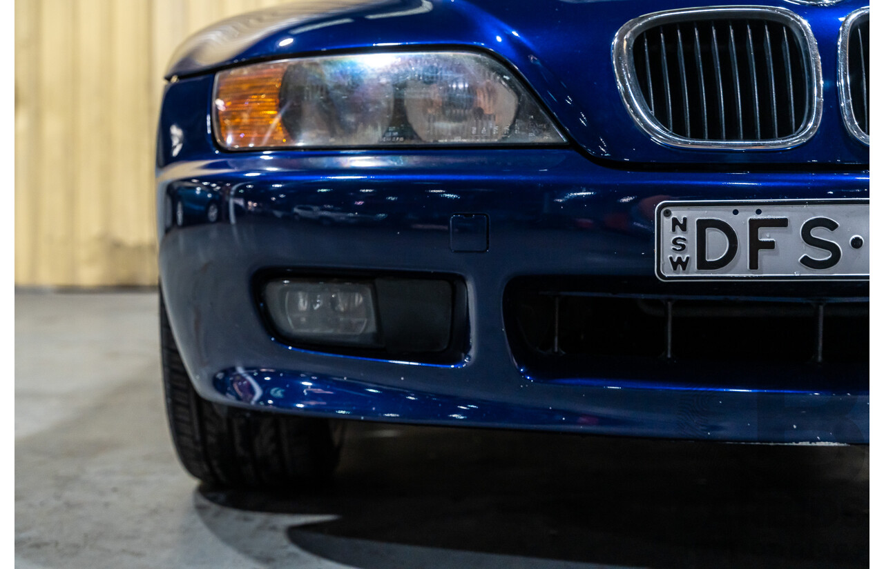 4/1997 BMW Z3 E36-7 2d Roadster Montreal Blue Metallic 1.9L