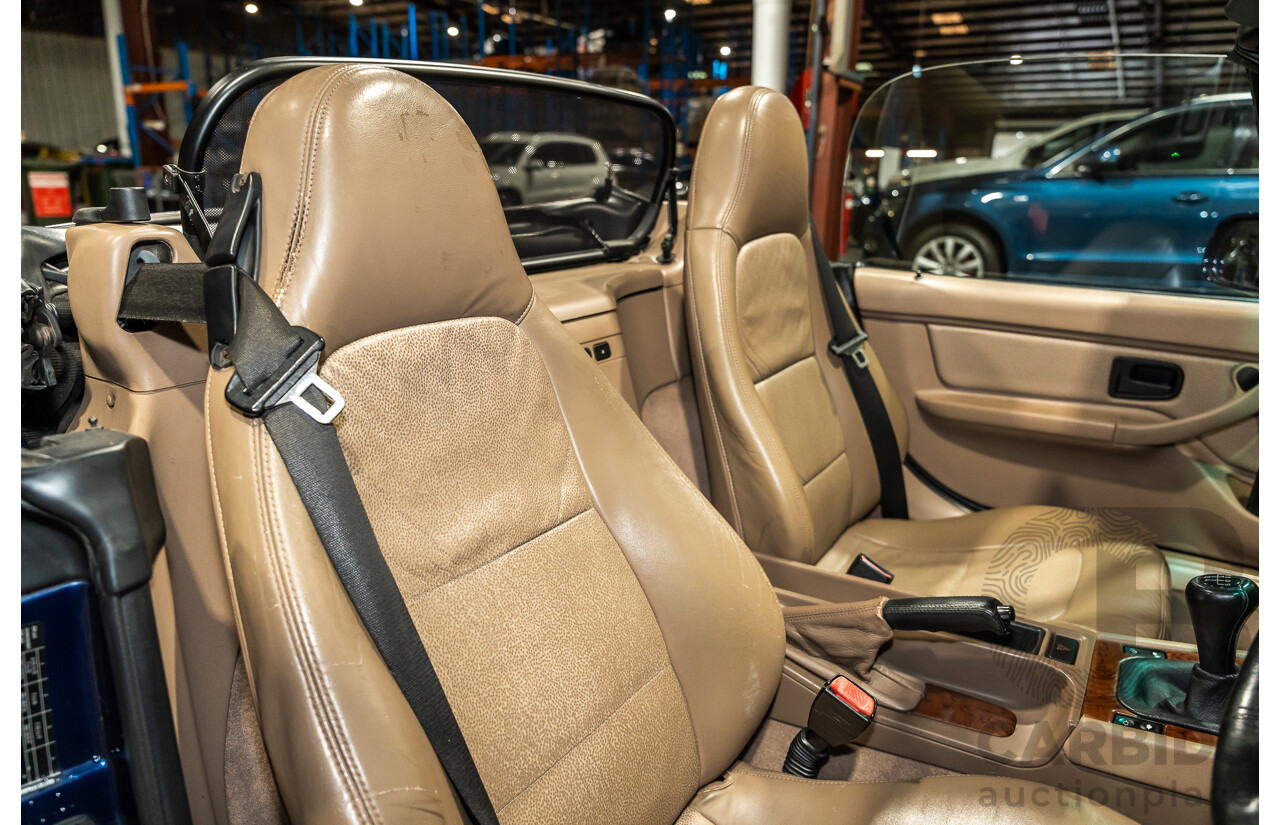 4/1997 BMW Z3 E36-7 2d Roadster Montreal Blue Metallic 1.9L