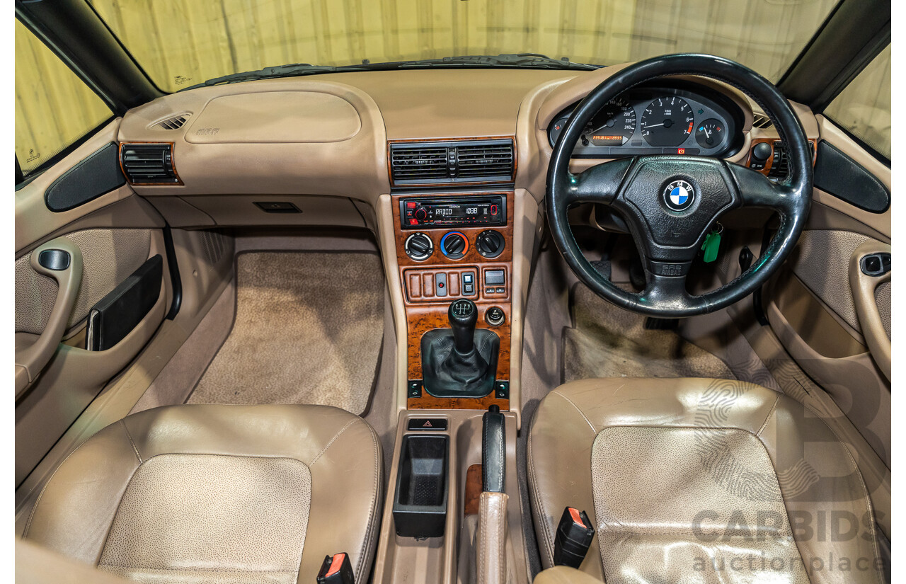 4/1997 BMW Z3 E36-7 2d Roadster Montreal Blue Metallic 1.9L