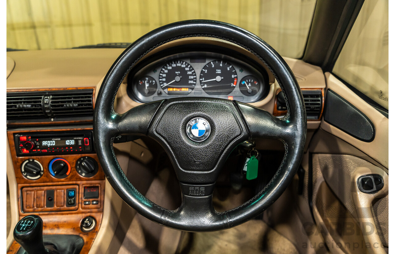 4/1997 BMW Z3 E36-7 2d Roadster Montreal Blue Metallic 1.9L