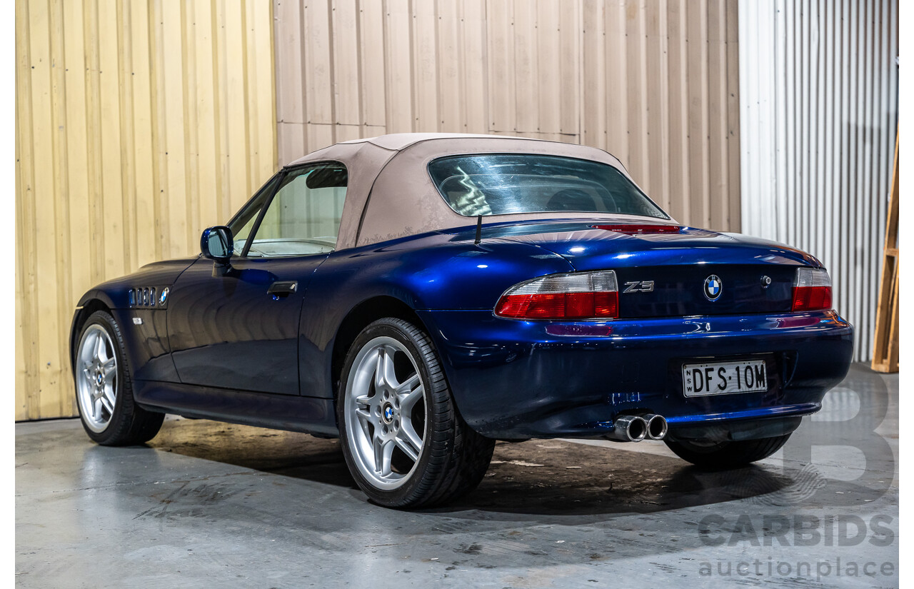 4/1997 BMW Z3 E36-7 2d Roadster Montreal Blue Metallic 1.9L