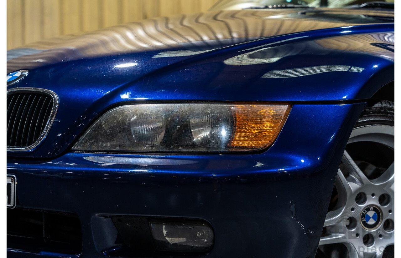 4/1997 BMW Z3 E36-7 2d Roadster Montreal Blue Metallic 1.9L