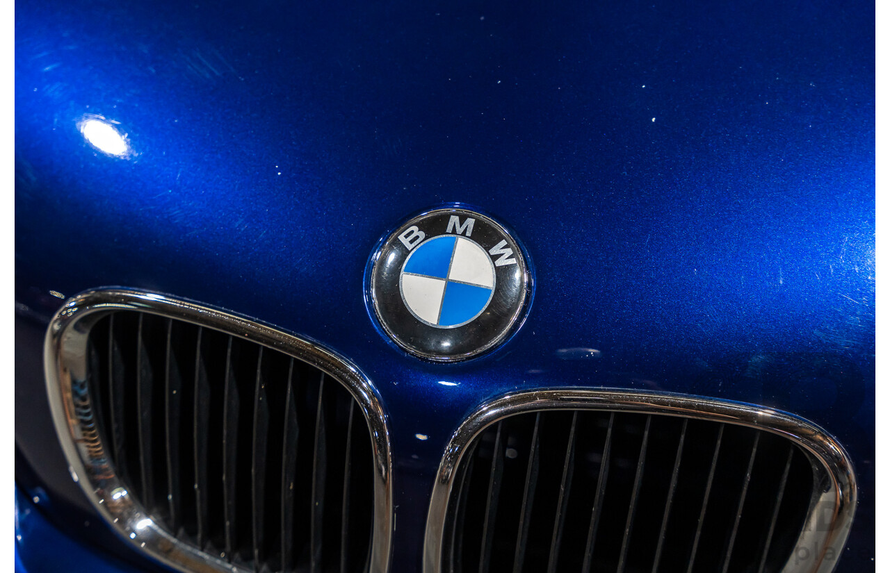 4/1997 BMW Z3 E36-7 2d Roadster Montreal Blue Metallic 1.9L