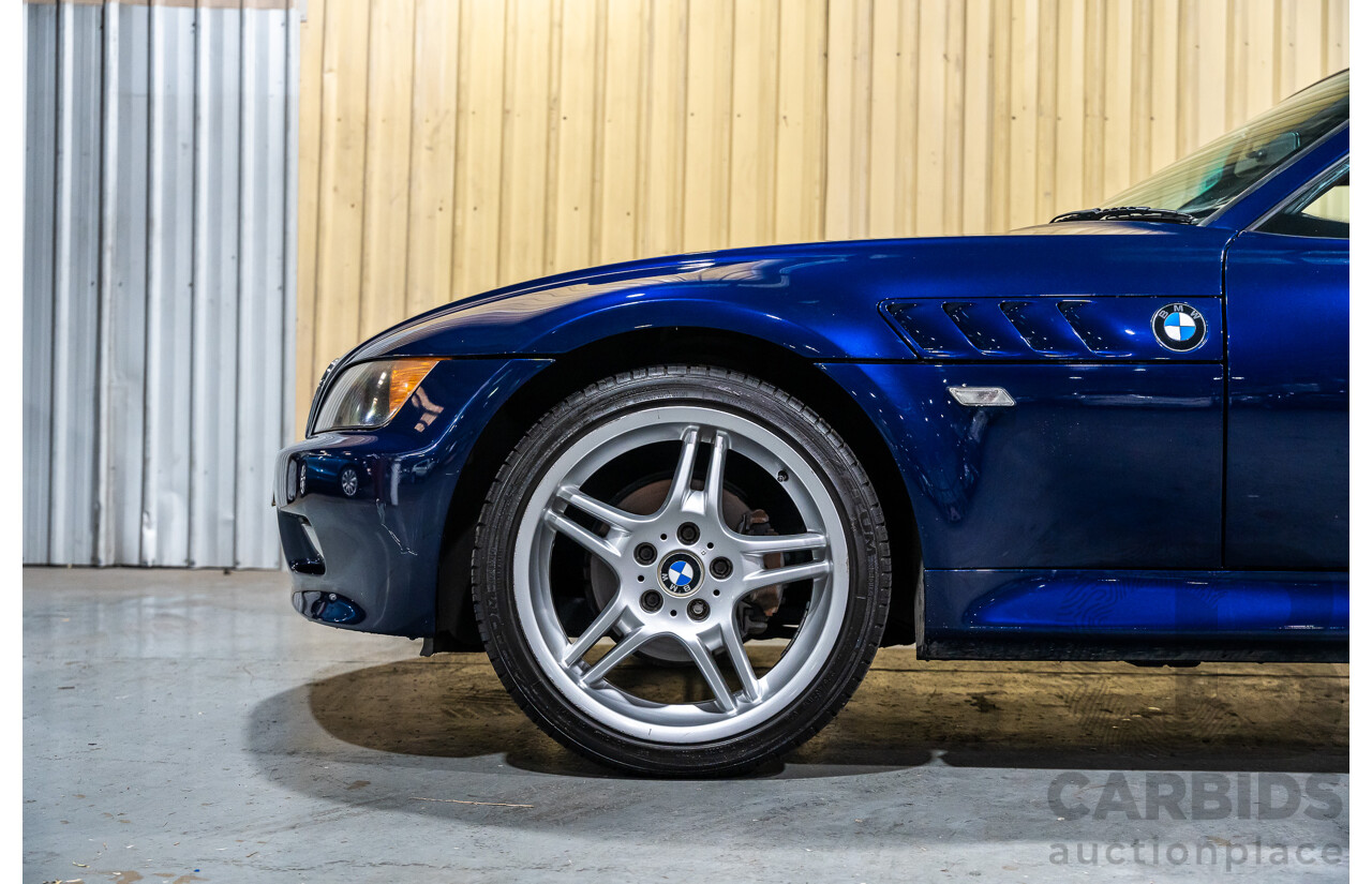 4/1997 BMW Z3 E36-7 2d Roadster Montreal Blue Metallic 1.9L