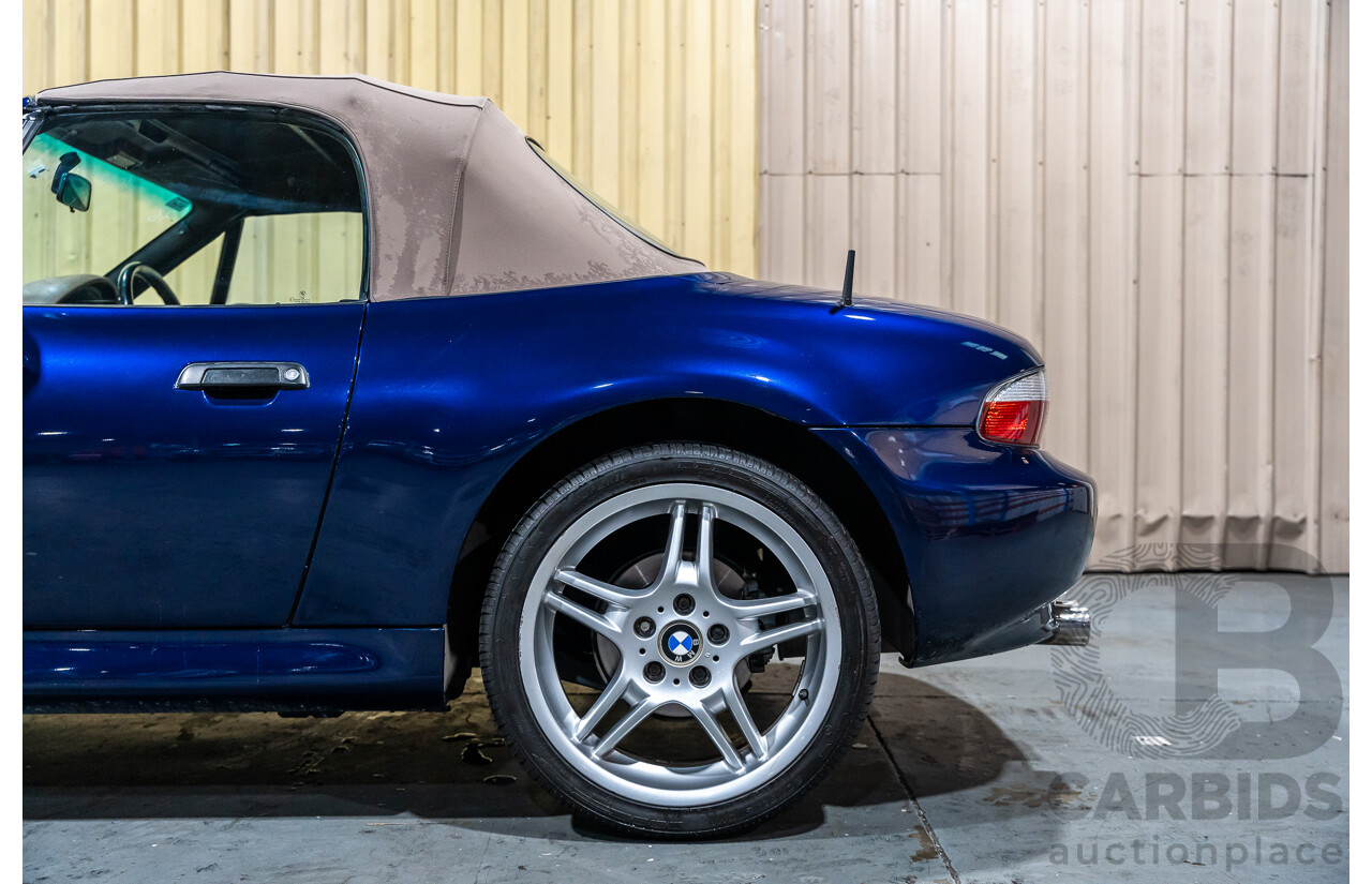 4/1997 BMW Z3 E36-7 2d Roadster Montreal Blue Metallic 1.9L